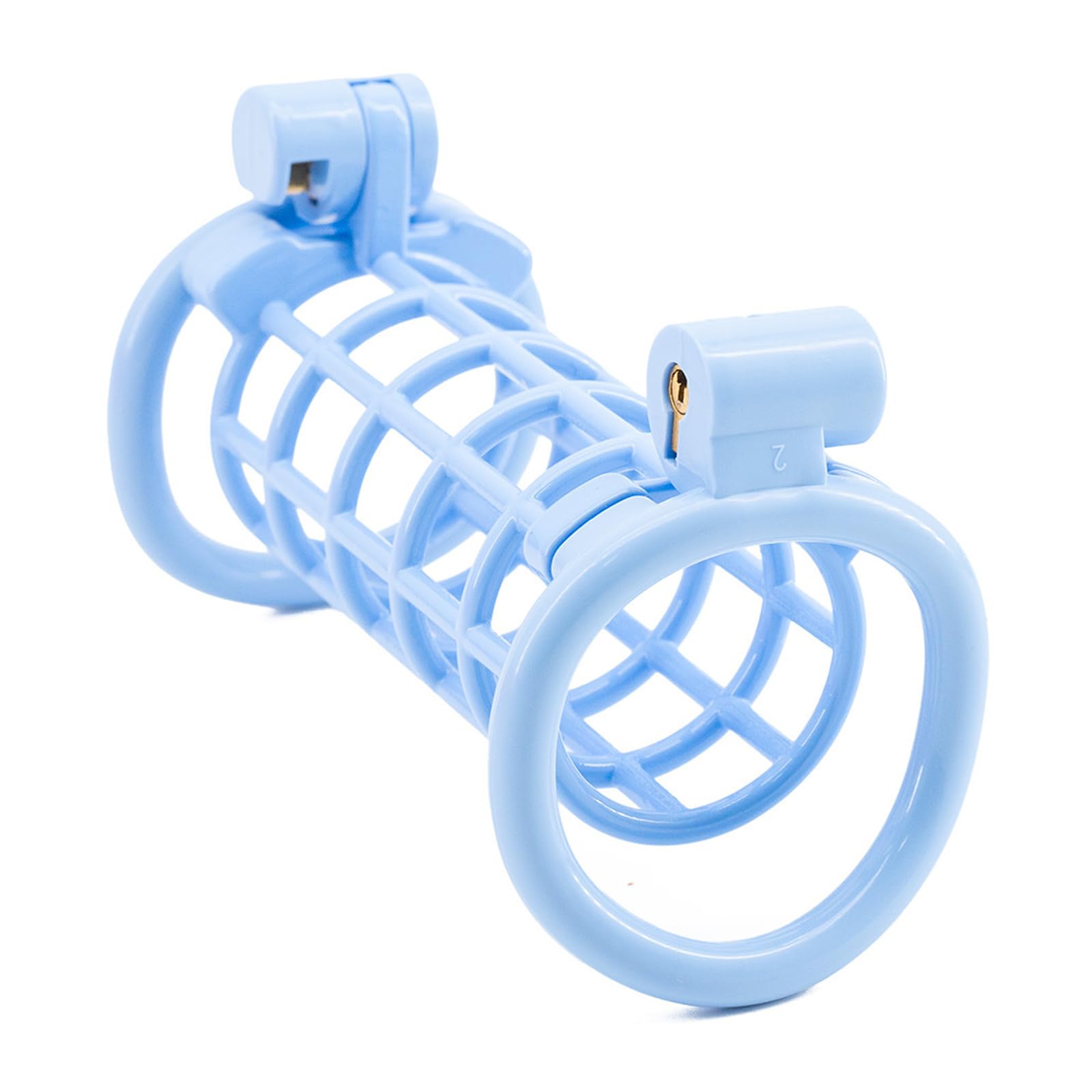 Amazon.com: Jahayi Double End Chastity Cage Male Chastity Device  Lightweight Cock Cage Adult Sex Toy for Men with 2 * 4 Size Rings and 2  Invisible Locks for Couples and Men : Health & Household