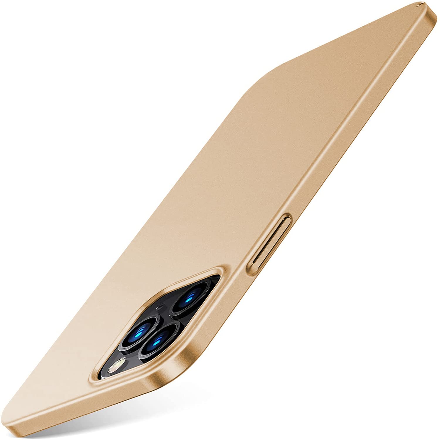 Galful Custodia Ultra Sottile per iPhone 16, Slim Case, Custodia in PC Duro Opaco, iPhone 16, Custodia Antiurto e Antigraffio, Bumper con Texture Opaca, Cover Slim Fit - Grigio Blu