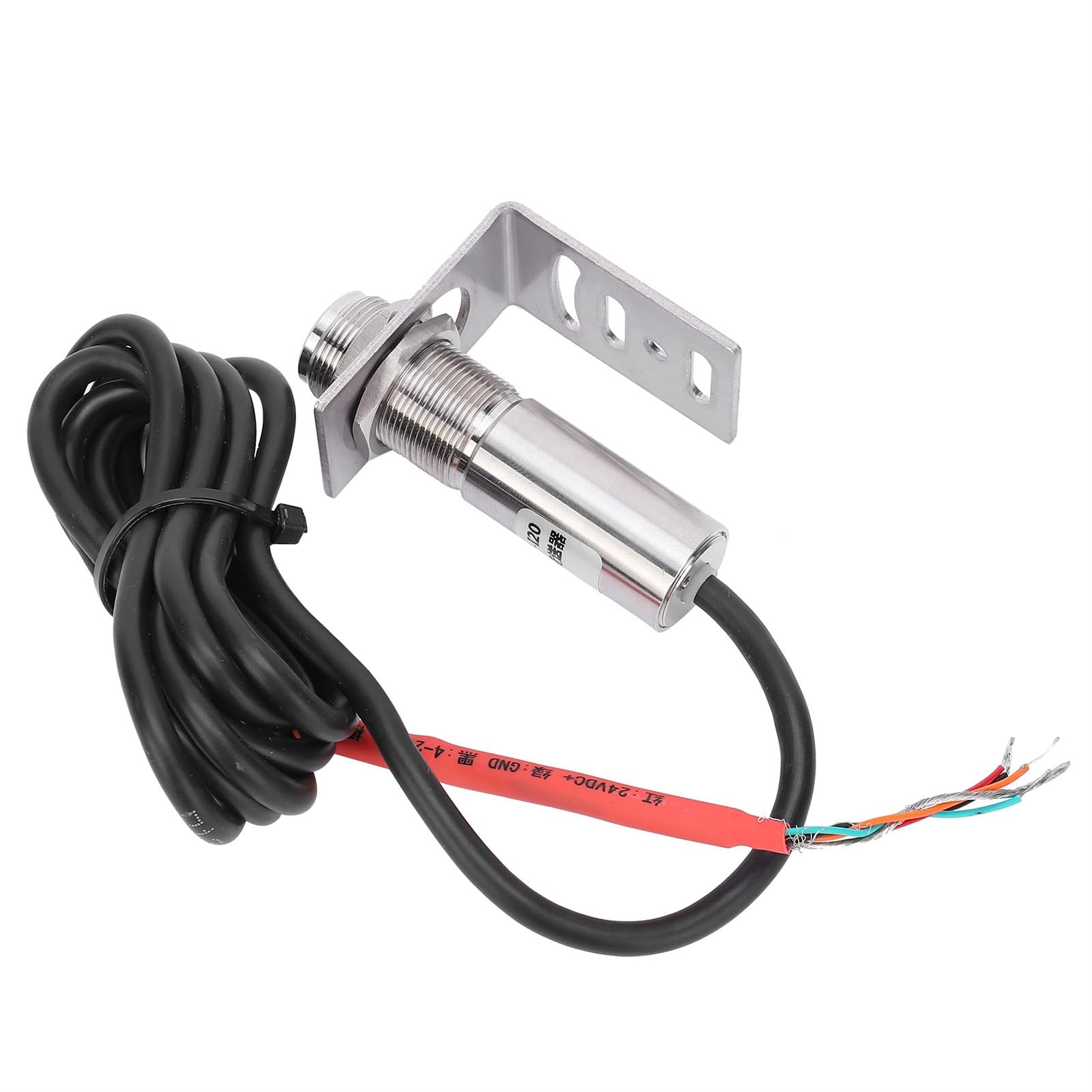 Fafeicy Sensor de Temperatura Infrarrojo Sin Contacto Transmisor de Acero