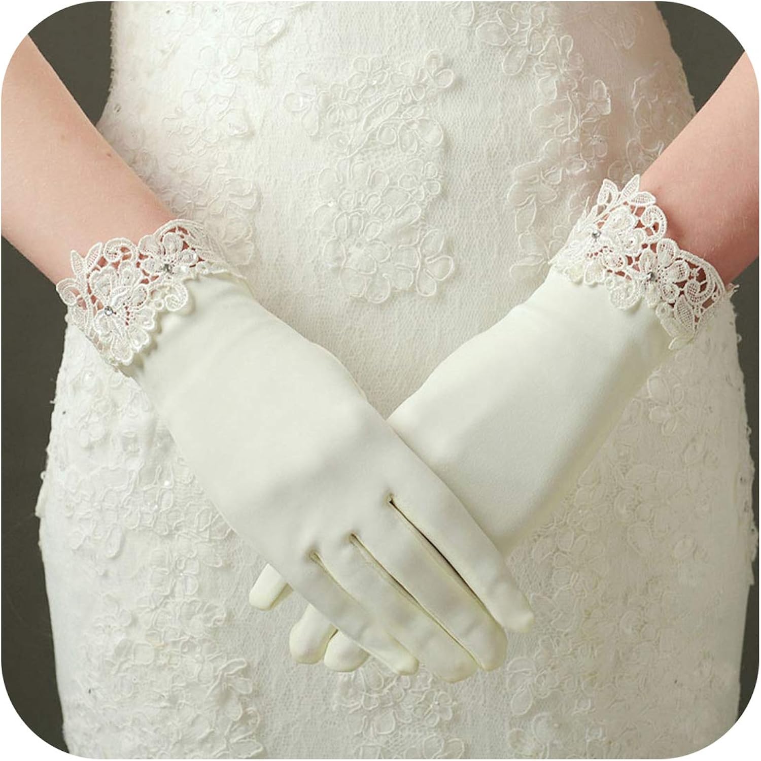 Wedding wrist gloves Outlet
