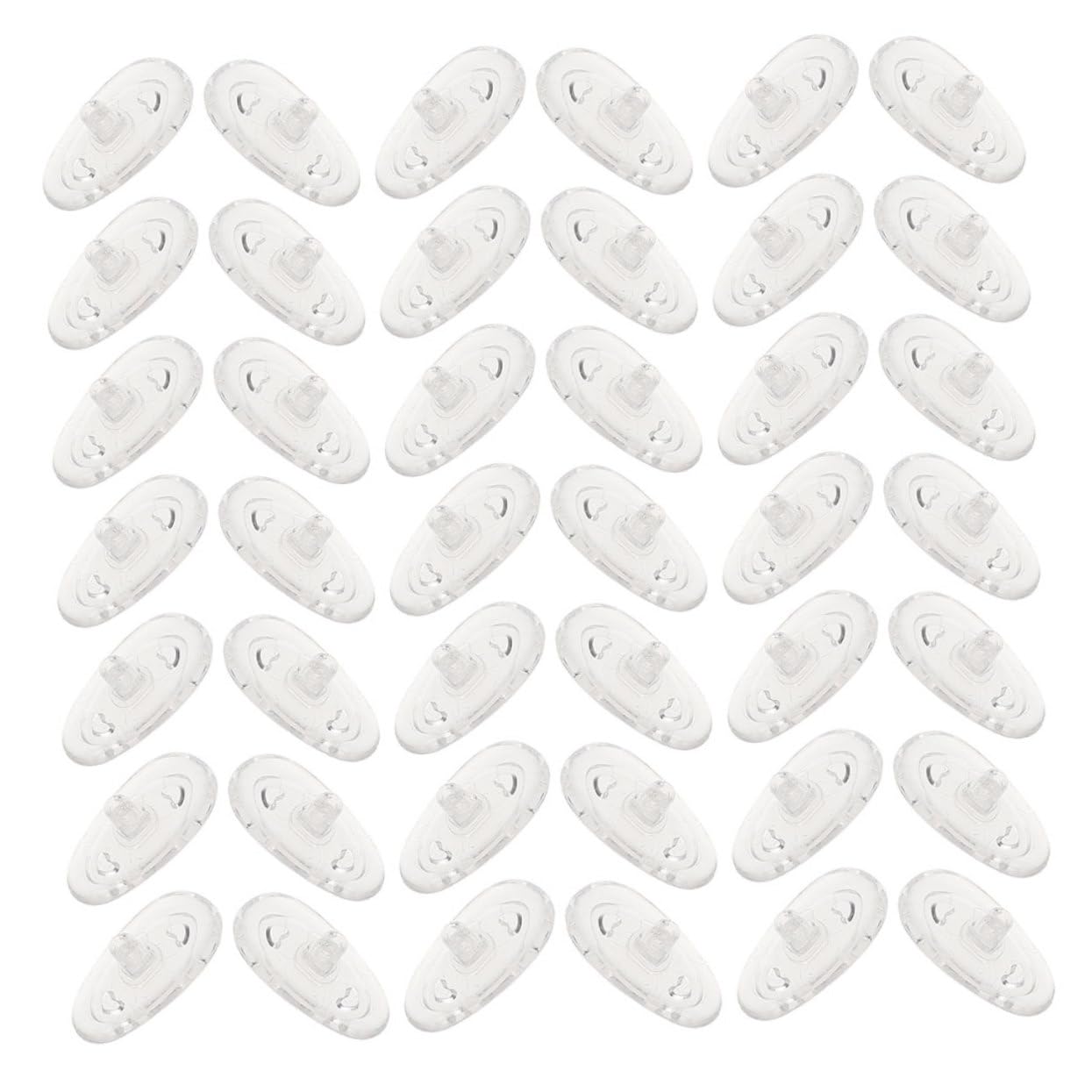 60 De Plaquettes De Lunettes Plaquettes De Lunettes Pour Le Plaquettes De Lunettes De Soleil Raccords D'Air Lunettes De Soleil Pièces Pièce De De Lunettes Anti