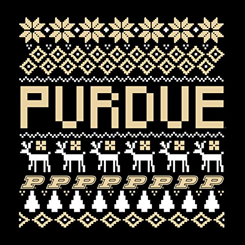 Purdue Boilermakers Fair Isle Christmas Sweatshirt - Image 2