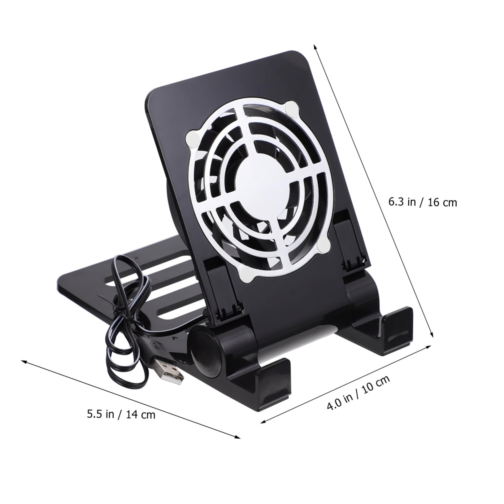 Artibetter 4piezas Soporte Usb Para Teléfono y Consola Ventilador Refrigerante Compatible Portátil Para