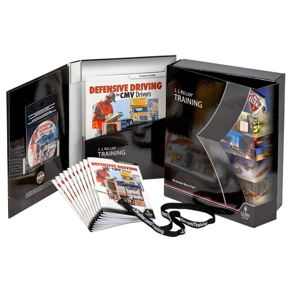 Defensive Driving for CMV Drivers English Training Kit, Help Drivers Develop Skills to Reduce The Risk of an Accident, J. J. Keller & Associates, Inc.