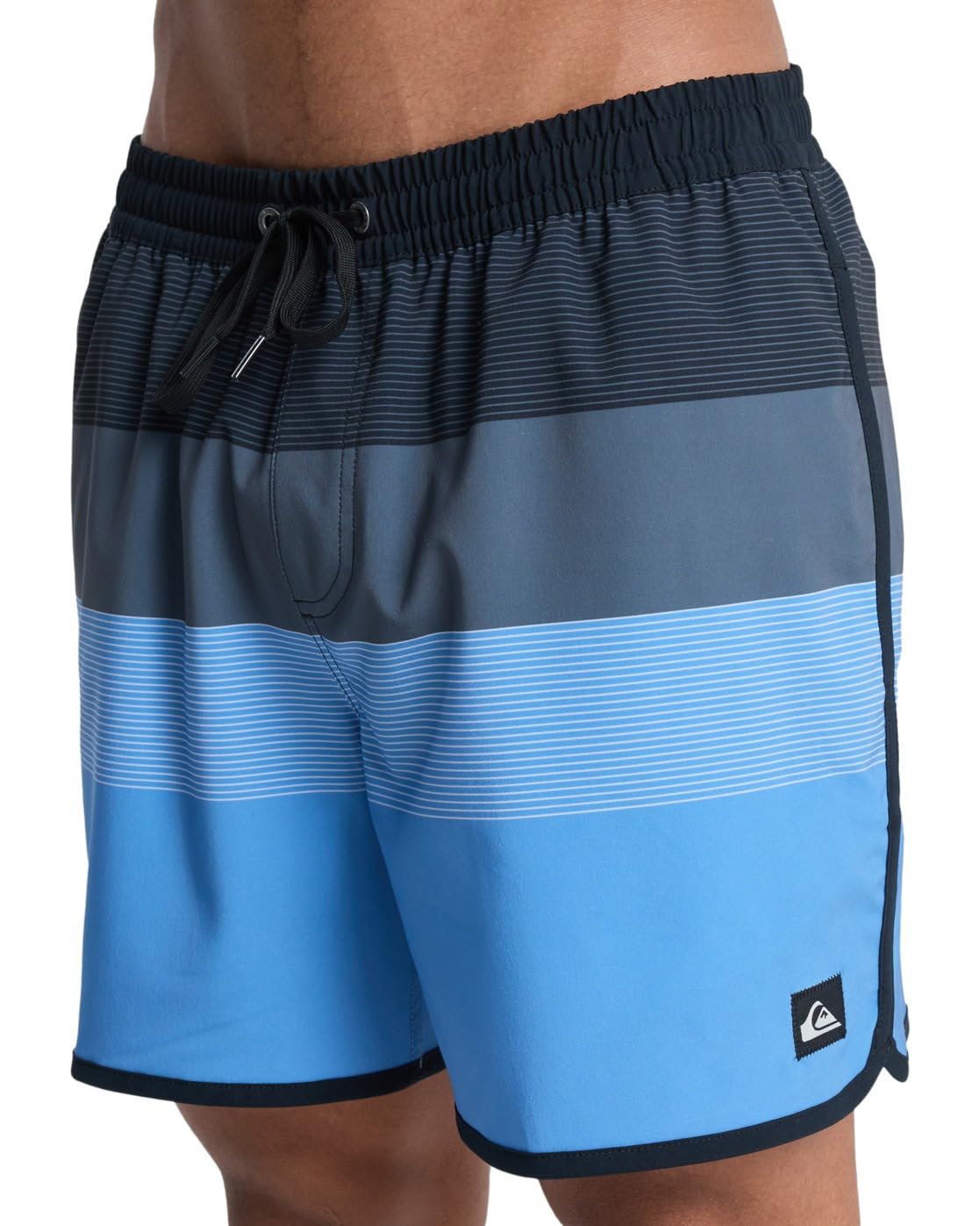 Quiksilver Stretch Scallop Volley 16" - Short de Natación - Hombre - Marrón.