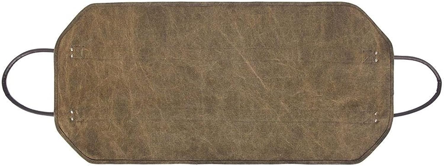 GRFIT Log Tote Carrying Bag Canvas Firewood Wood Carrier Bag Camping Outdoor Holder Carry Storage Bag Wood Canvas Bag Firewood Bag for Fireplace