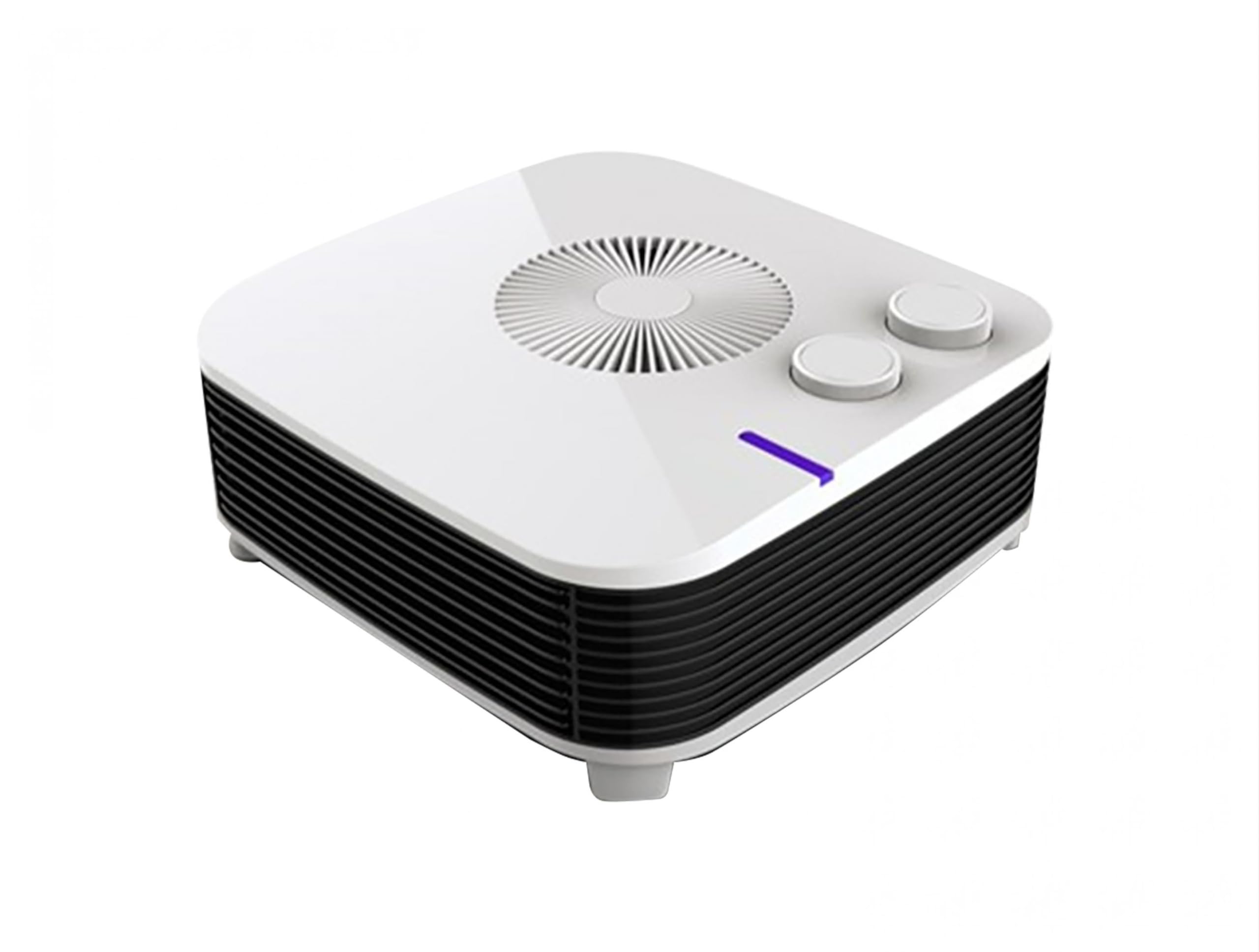 PURLINE | Calefactor de Suelo HOTI F40 Purline 1000/2000W Termostato Ajustable - Calefactor Suelo 2000W Tecnología Silenciosa y Bajo Consumo Diseño Compacto Retro