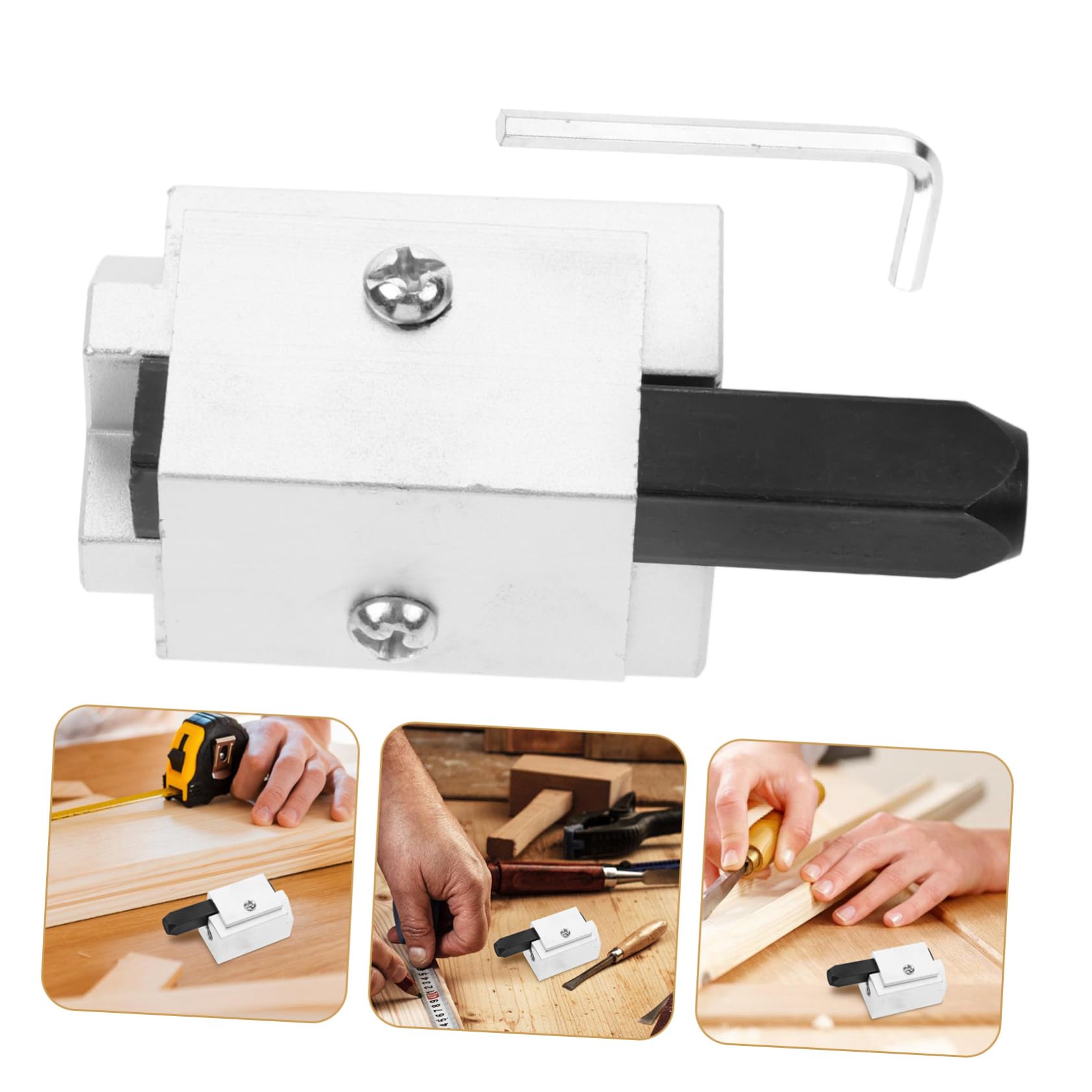 NUOBESTY 3 Pezzi Di Mortasa Ad Angolo Retto Per Legno Mortase Per Porte Scalpello Per Angoli Scalpello Per Angoli Resistente All'Usura Scalpello Per Legno Da Carpentiere Utensile