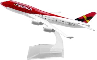 Avianca - Boeing 747 - Miniatura Avião Aeronave Comercial