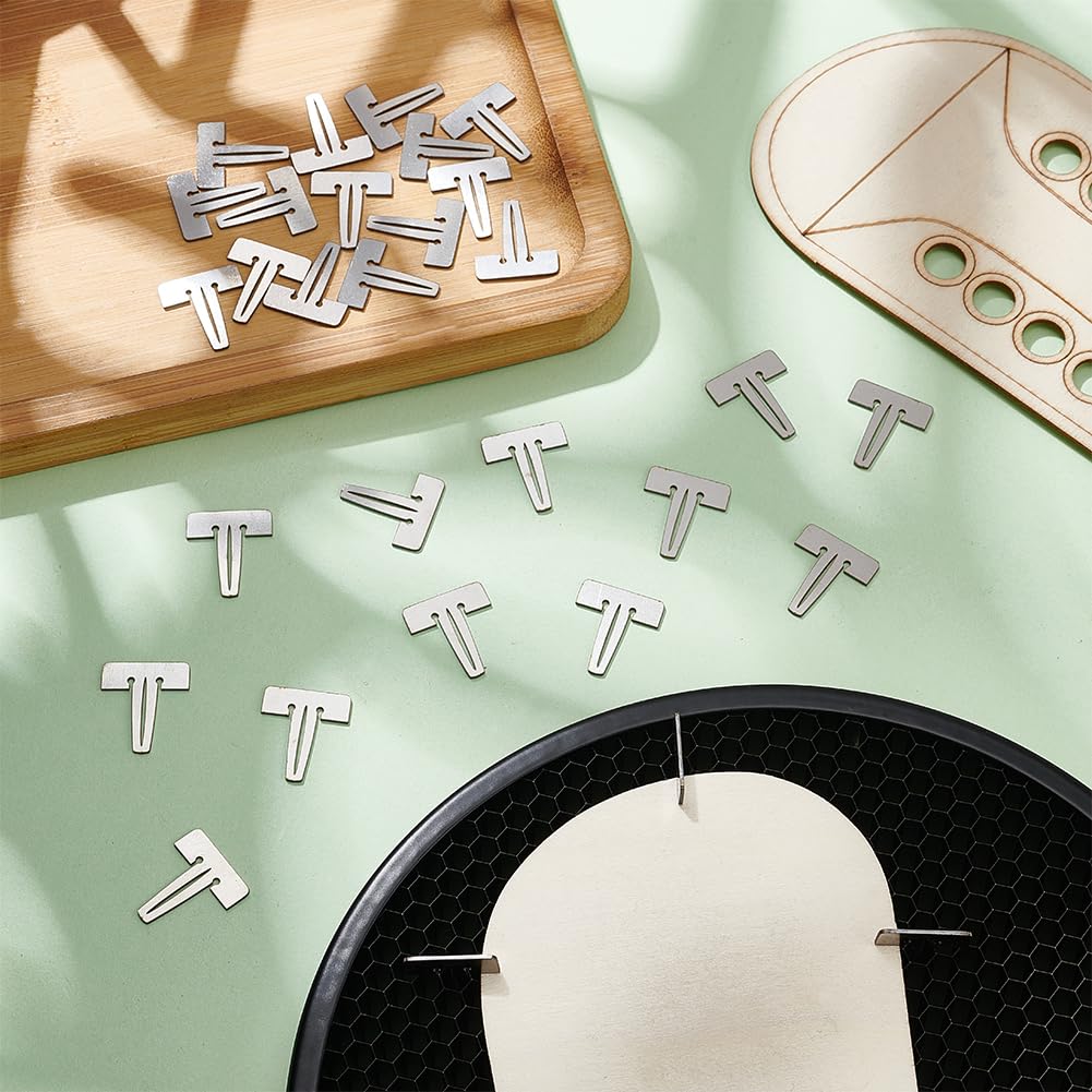 Perni A Nido D'Ape In Acciaio Inossidabile - 30 Pezzi Per Macchine Laser E Incisione - Foto 4