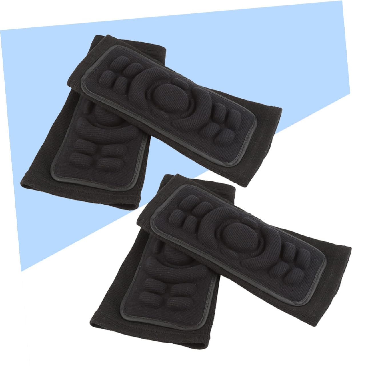 Holibanna 2pcs Elbow Pads Guard Black Sports Protective Gears for Cycling Skiing and Motorcycle Riding Comfortable and Breathable Compression Sleeves Arm Support for Injury Prevention