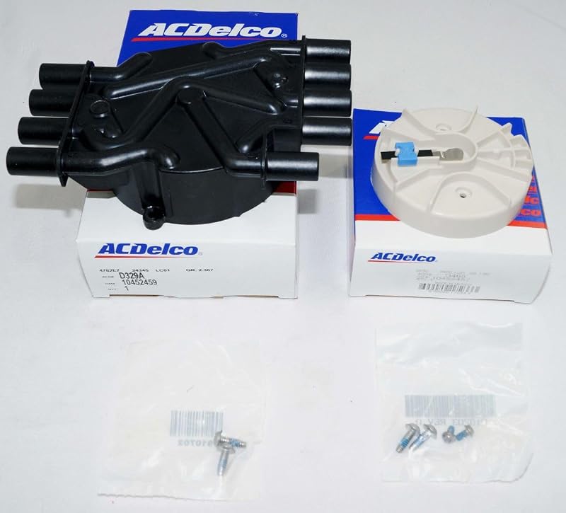 Kit de Tampa e Rotor do Distribuidor ACDelco GM D329A/D465 para Motor Vortec V8 – 1 unidade