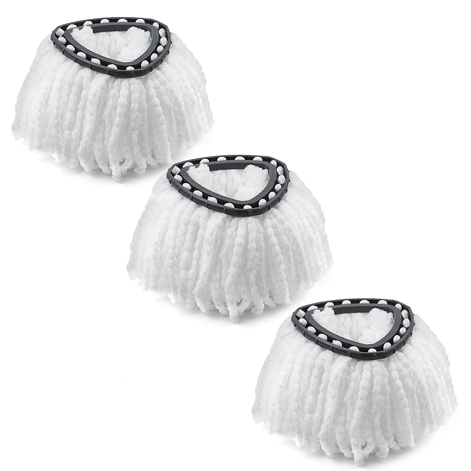 Microfiber Mop Head Refill for Ocedar Spin EasyWring Mop Replacement Head (pack of 3)