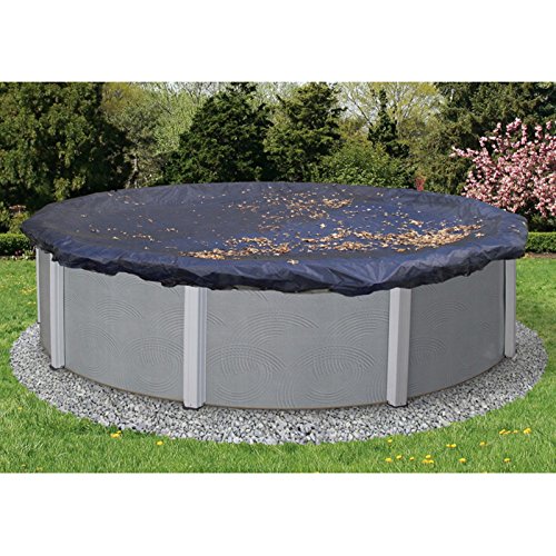 Image of Round Above Ground Leaf Net Pool Cover