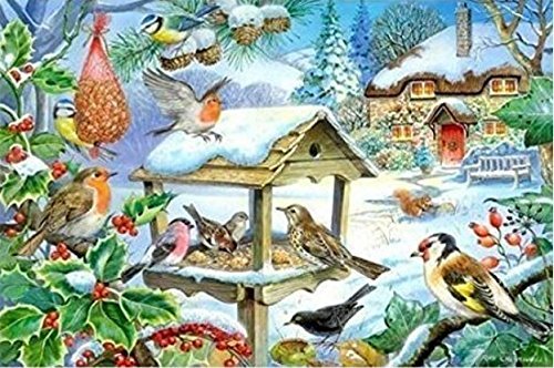 The House of PuzzlesFeed The Birds" Big 250 Piece Jigsaw Puzzle