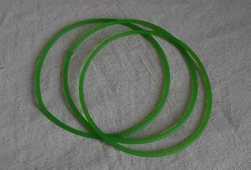 MYruN NEW 3pc Rubber Track Belt for Electric Commercial Candy Floss Cotton Machine Cotton Candy Machine ET