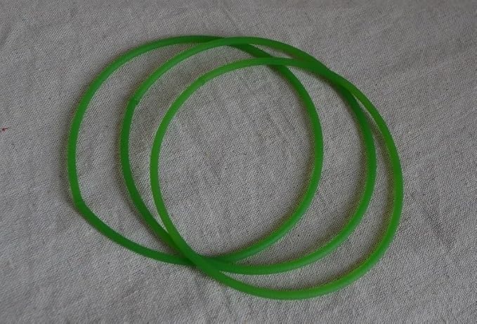 MYruN NEW 3pc Rubber Track Belt for Electric Commercial Candy Floss Cotton Machine Cotton Candy Machine ET