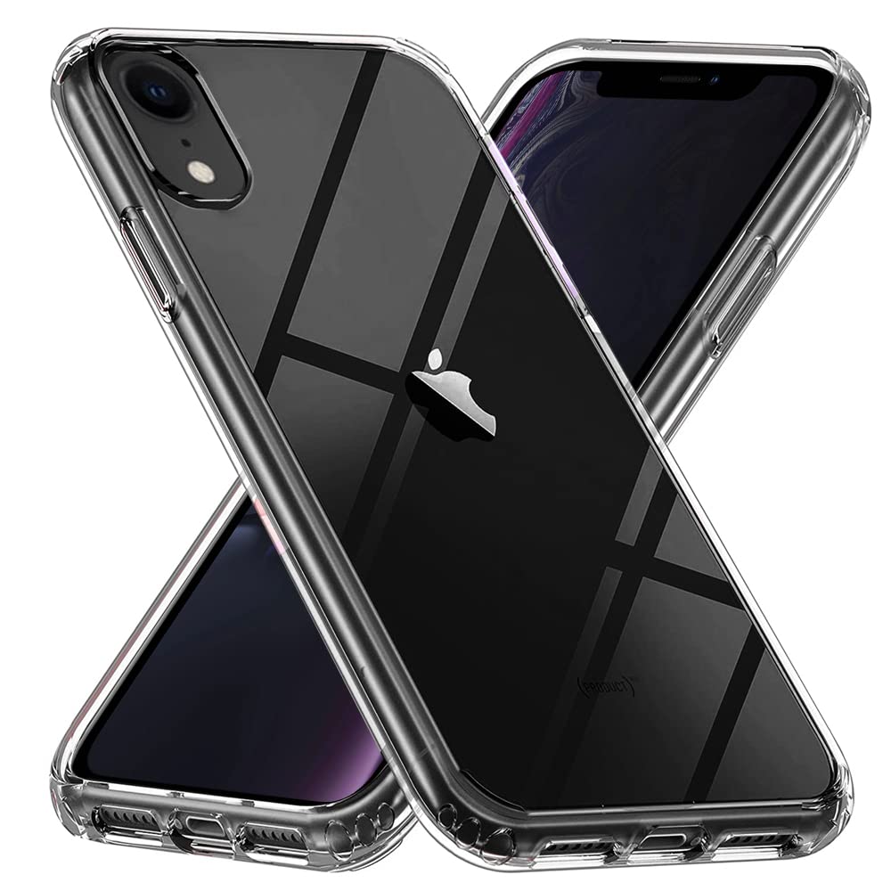 Winble Ultra Hybrid Back Cover for iPhone XR | Crystal Clear Hard TPU Back Camera & Drop Protection | Bumper Back Cover Case for iPhone XR (TPU + Polycarbonate) (Transparent) (B0BZ51SV31) Amazon Price History, Amazon Price Tracker