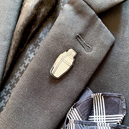 Image of Classic Cocktail Cute Enamel Pins for Bartender Aprons, Jackets, Backpacks and Purses, Shirt and Suit Lapels, Button Badges Brooch Fashion Jewelry