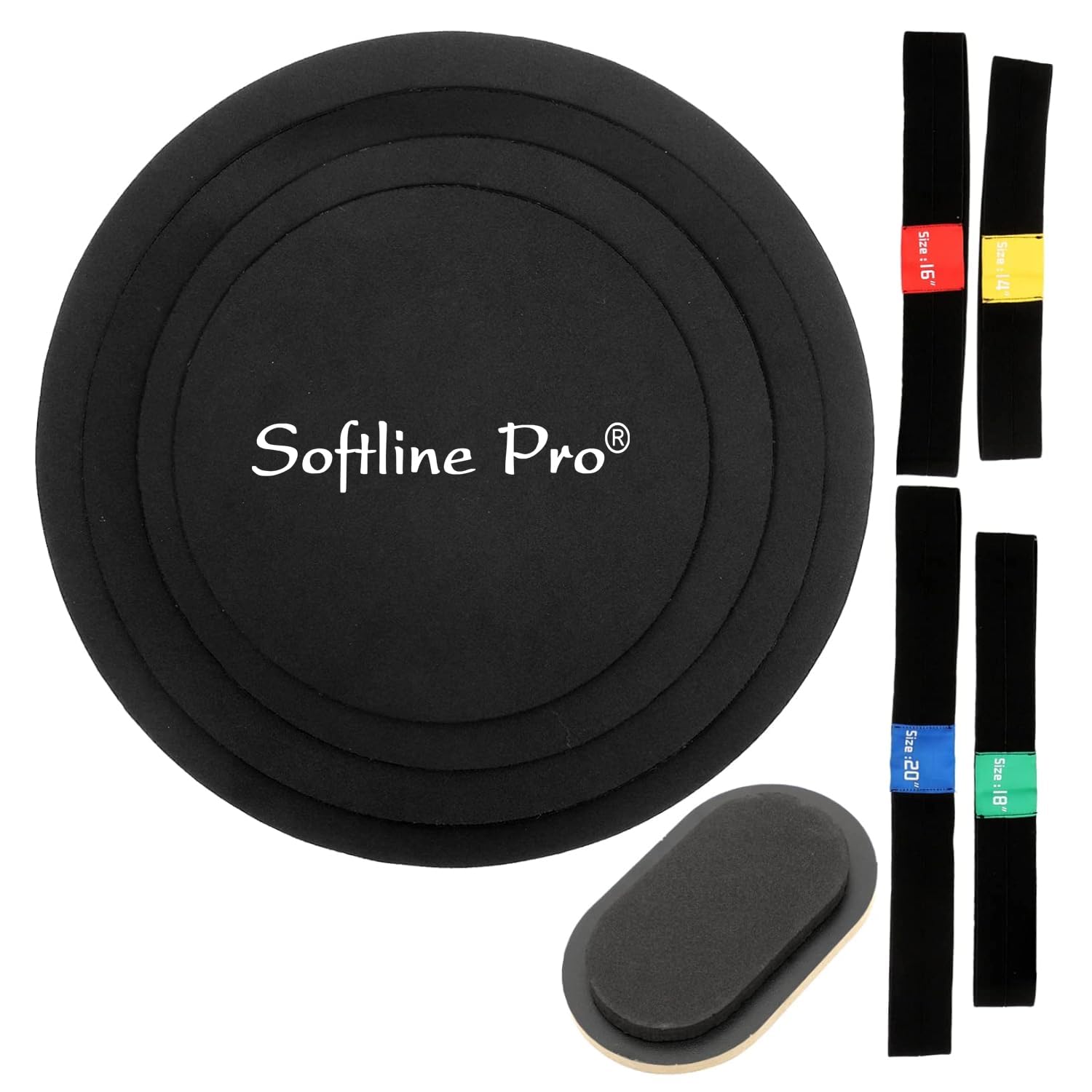 SP DMP9 PRO Drum Set Silencer Silicone Drum Dampening Pad Set of 9 Pieces-image-4