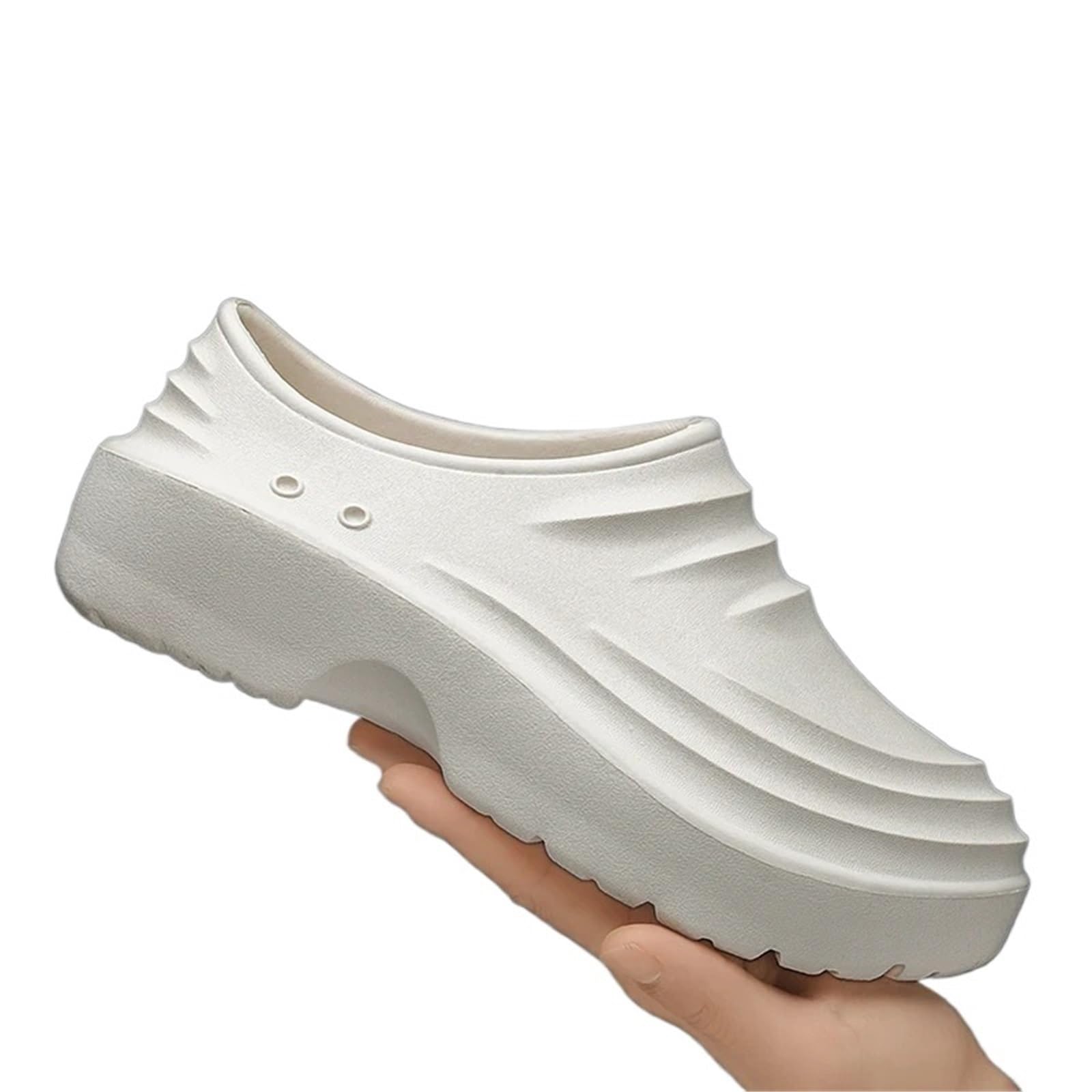 Arbeitsschuhe küche rutschfest Herren Kochschuhe Sommer Strand Hausschuhe wasserdichte Küchenschuhe rutschfeste Garten Clogs Hotel Arbeitsschuhe Eva Sandale