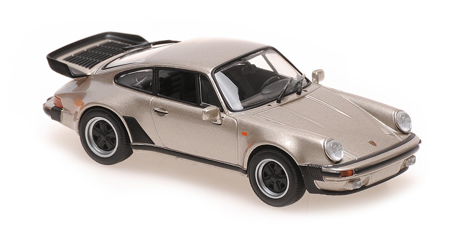 Minichamps 940069002 - Porsch. 911 Turbo 3.3 (930) Gold Metallic 1977 - Escala 1/43 - Coche en Miniatura