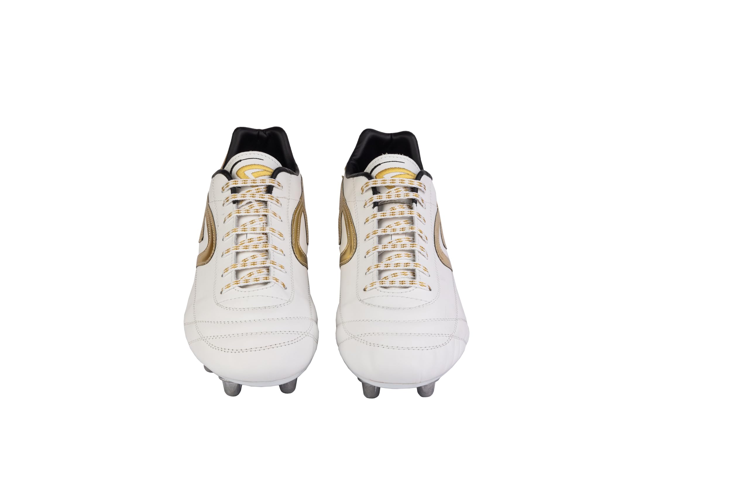 Scatto Rugby Blanco - Botas de Rugby de Piel de Canguro Natural - Blanco