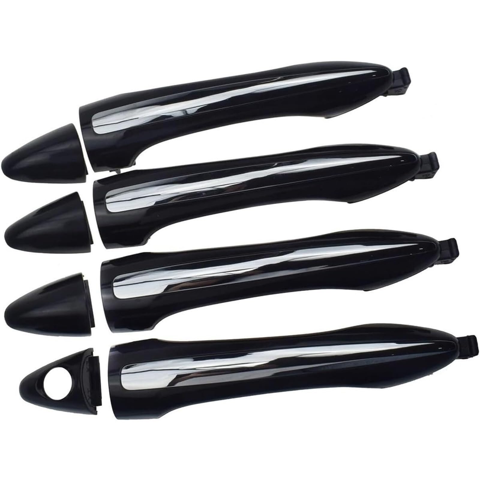 Wexxaii Maniglia per portiera esterna dell'auto Maniglia esterna per portiera auto per Kia te per cerato 2014-2016 2017 2018 per(Front Left Right)