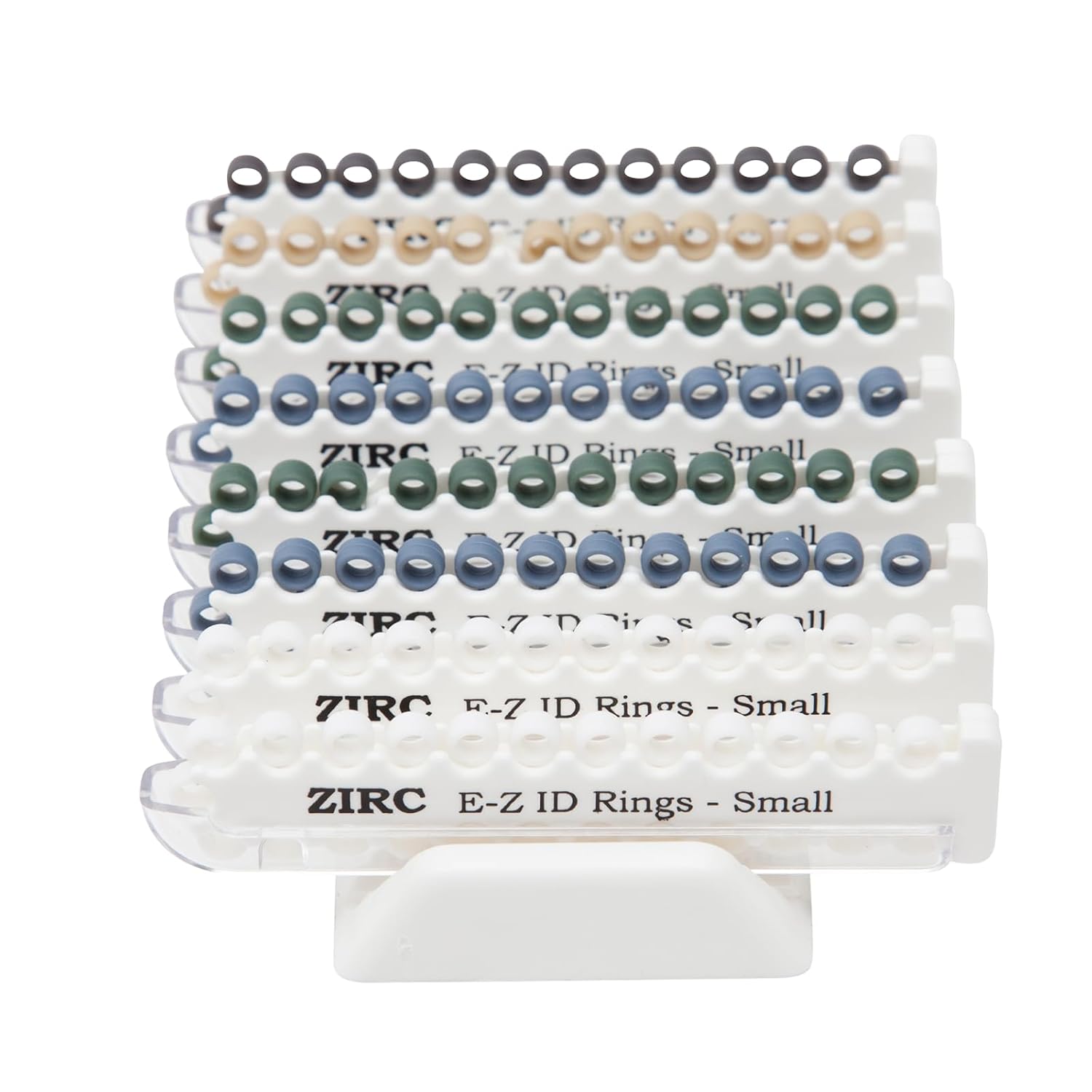 Zirc Dental 70Z105 EZ-ID Instrument Rings Classic Colors Small 200/Pk