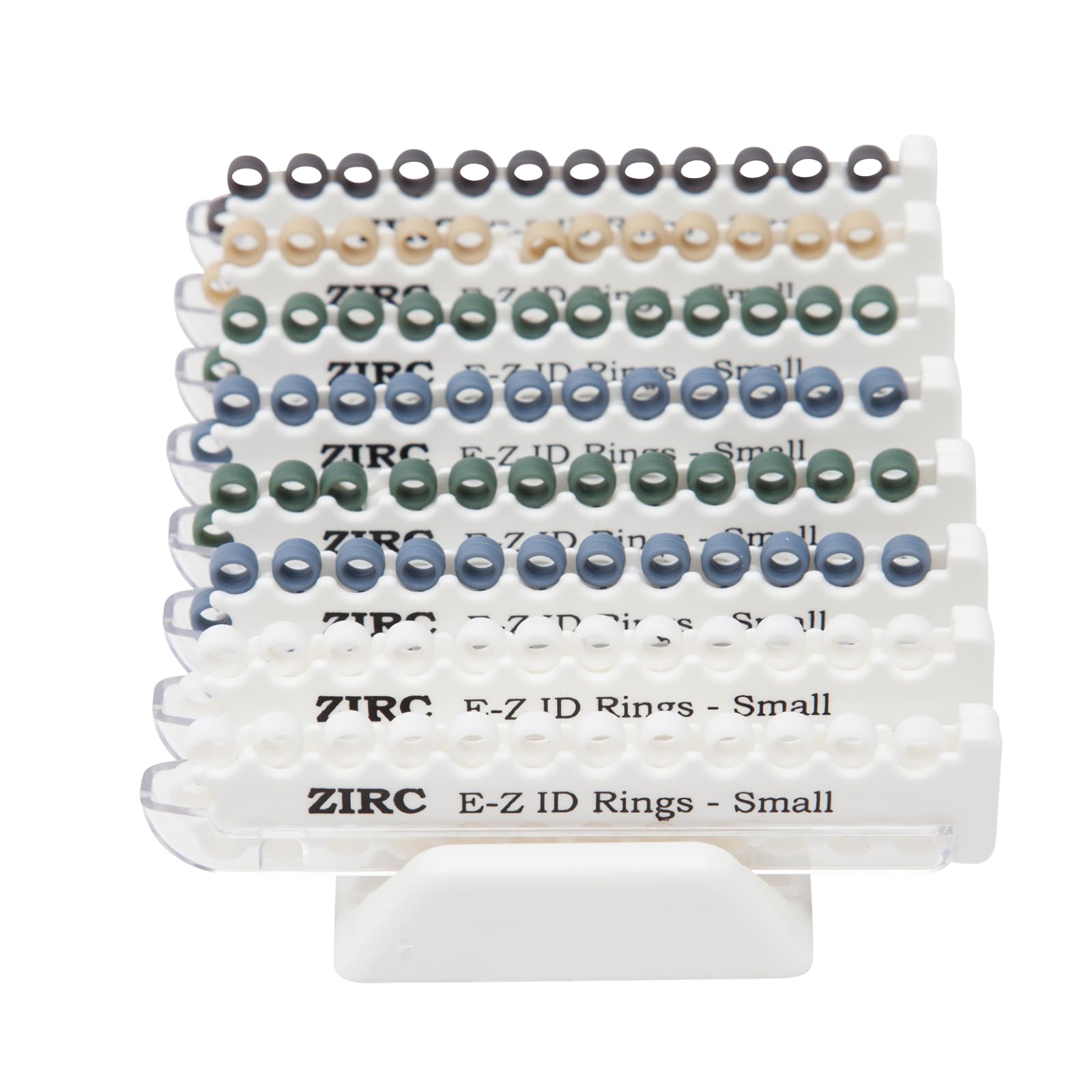 Zirc Dental 70Z105 EZ-ID Instrument Rings Classic Colors Small 200/Pk