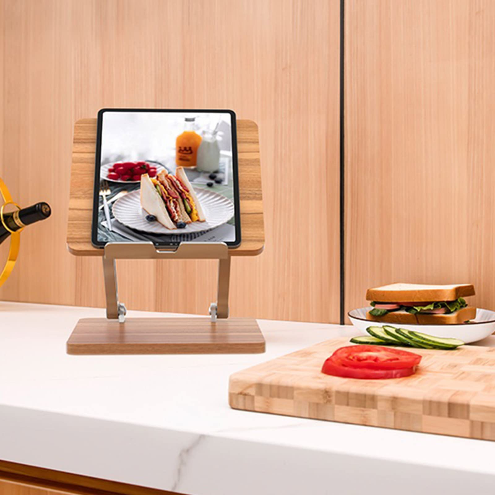 Generisch Support pour ordinateur portable en bois, réglable pour