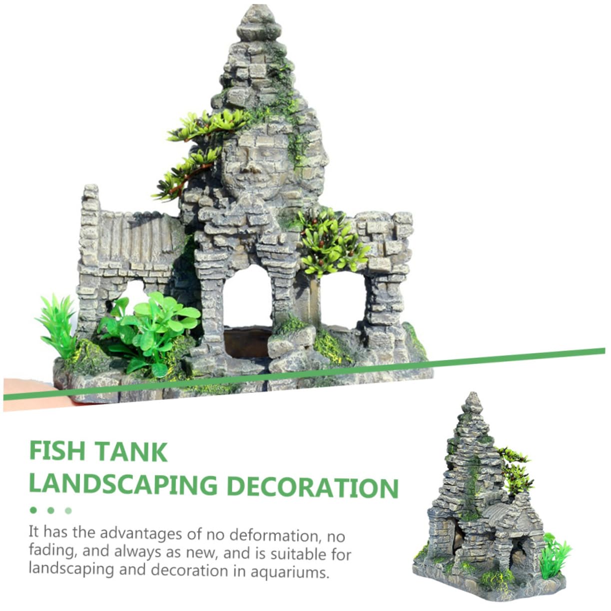 Alipis Aquarium-höhle Für Garnelen-zucht Fischversteck Aus Geeignetem Material Nicht Wasserverschmutzend Natürliche Dekoration Für Fischtank