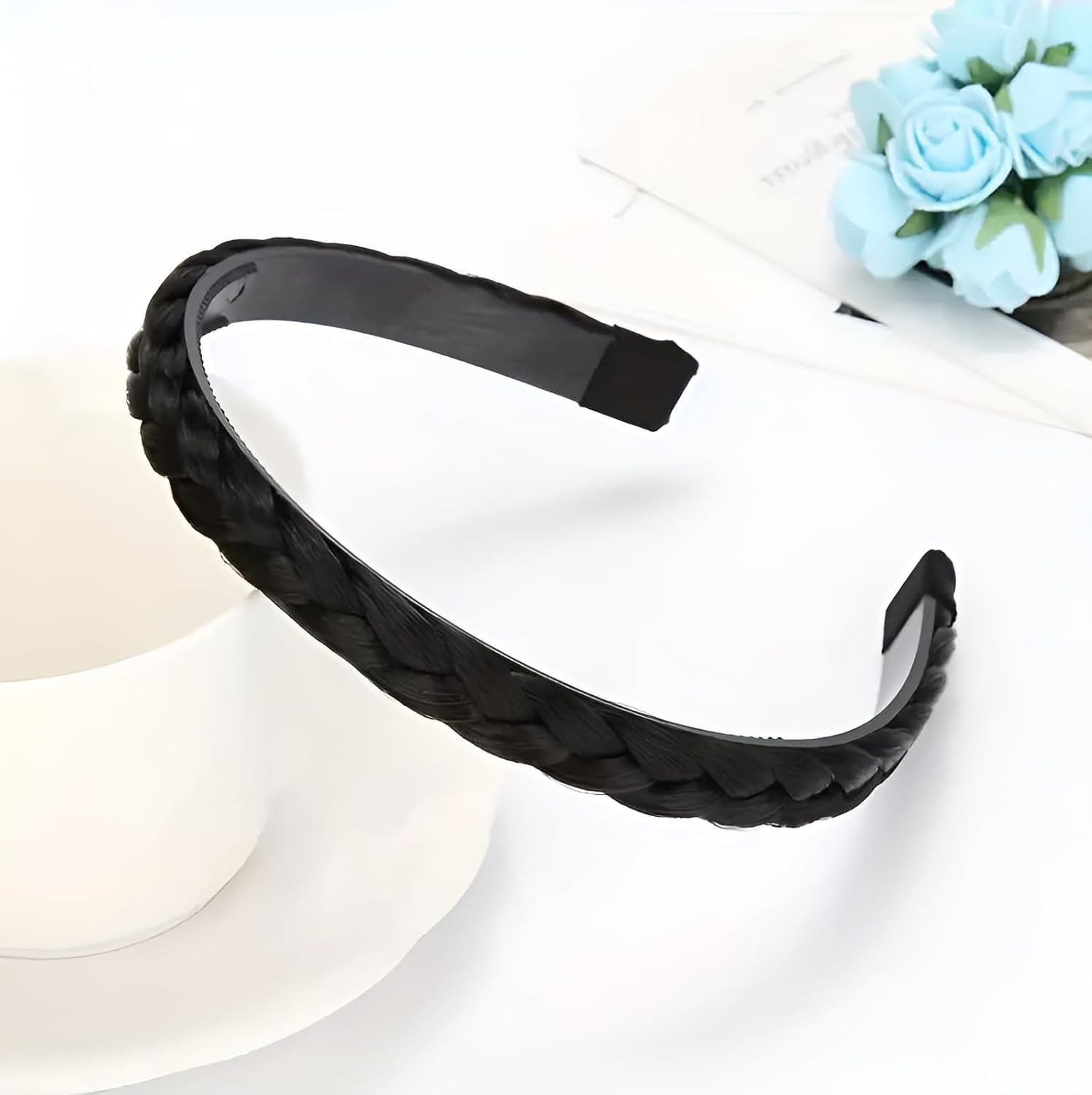 H-STYLE STORE Girls Women Fashion Hair Accessorice Hairstyle Artifical Non-Slip Multicolour Handcrafted hairband,hair accessorice for girl (1pcs)-picture-30