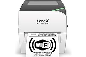Freex Thermal Printer: Simplify Your Shipping with WiFi Connectivity