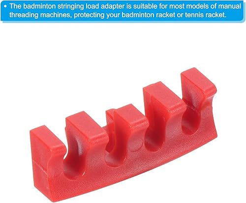 Miniatura 10 de PATIKIL Bádminton - Raqueta de cuerda para esparcidor de carga de alta libra, protector de máquina de cuerda
