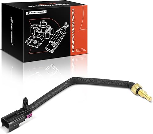 A-Premium Sensor de temperatura del refrigerante compatible con Buick Rainier Chevrolet Colorado Trailblazer GMC Canyon Envoy Hummer H3 Isuzu