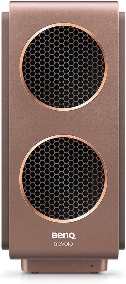 A dalt view of BenQ Trevolo 2 speaker showing control buttons