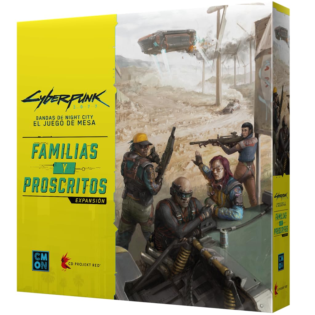 CMON | Cyberpunk 2077: Familias y Proscritos | Expansión