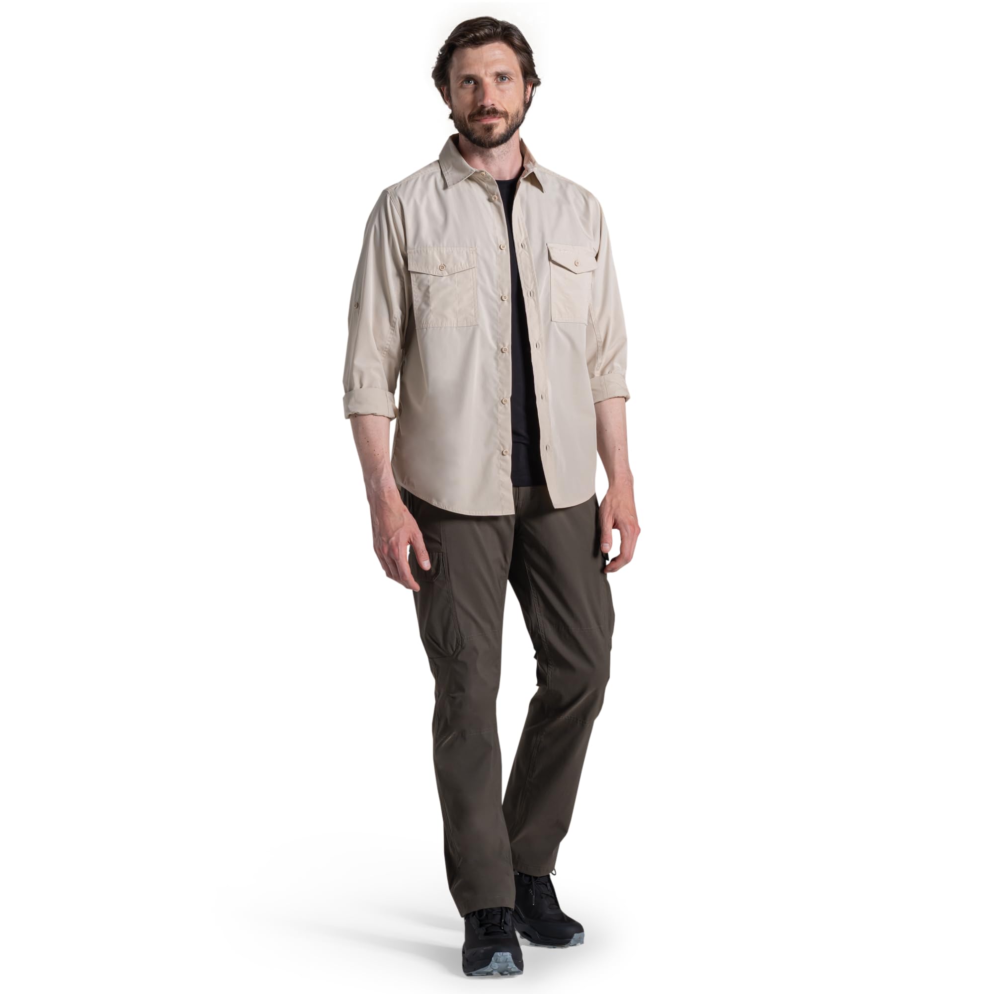 Craghoppers Kiwi II LS Shirt Craghoppers Kiwi II - Camicia da Trekking a Maniche Lunghe da Uomo Uomo (Pacco da 1)