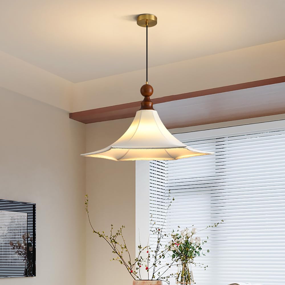 Suspension îlot de cuisine 60 cm blanc luminaire moderne pour couloir et salon