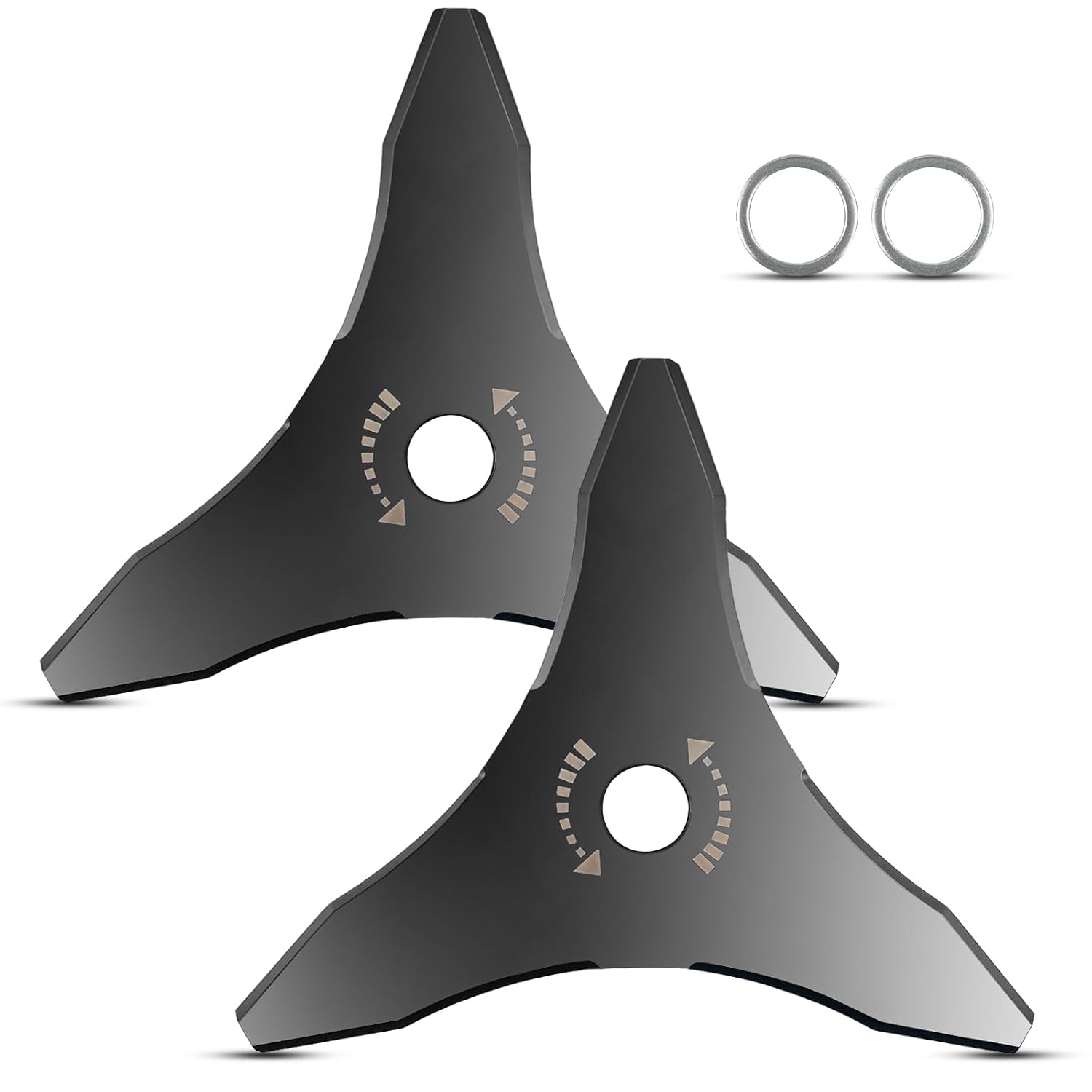 10" Brush Cutter Weedeater Replacement Blades fits for 1" (20mm) Arbor Husqvarna, Stihl, Dewalt