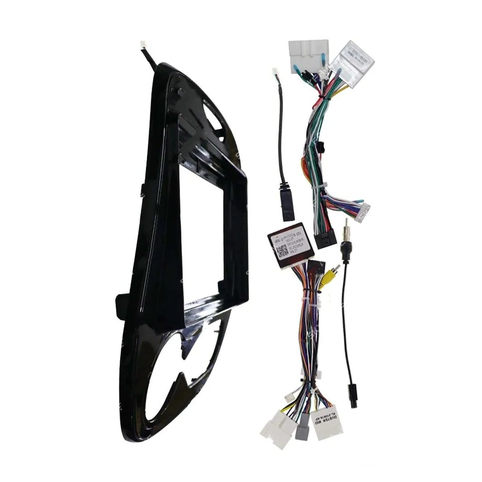 Radio Fascia Navigation Plate For Captur For Clio For QM3 Car Frame Fascia Adapter Canbus Box Decoder Android Radio Dash Fitting Panel Kit