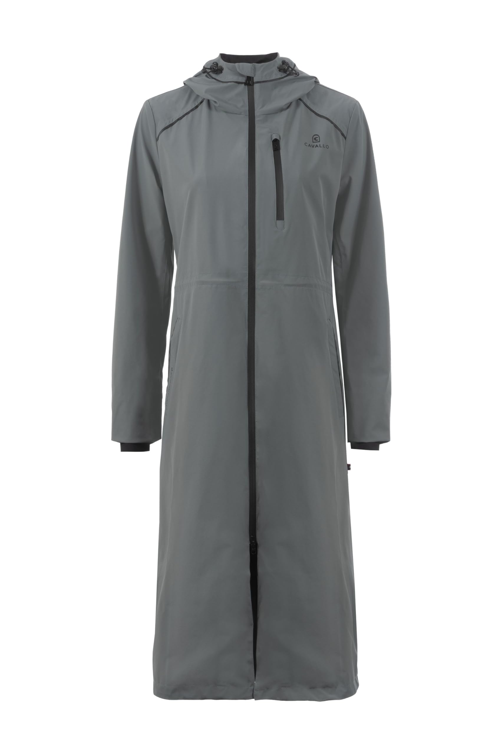 Cavallo NAFISA Langer Funktions-Regenmantel Thyme Sportswear 2025