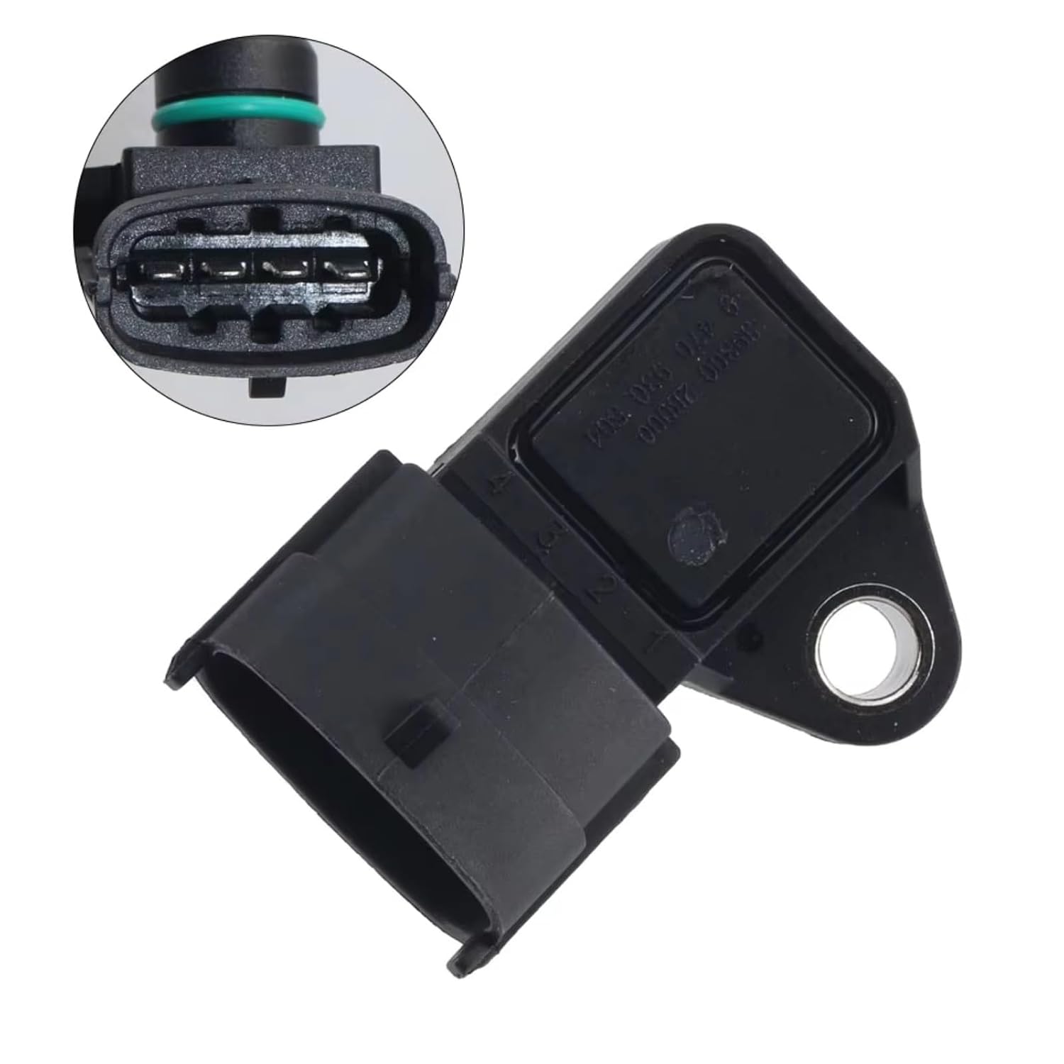 Manifold Pressure Sensor Compatible with Hyundai for Elantra for Sonata for Tucson Manifold Pressure Sensor MAP 393002B000 393002B100 9022010006