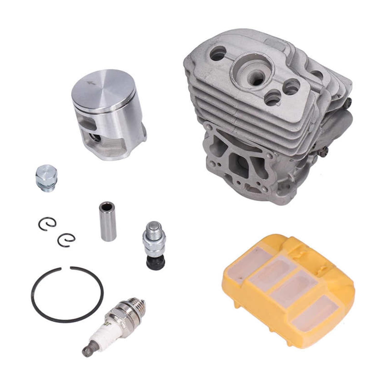 Cylindre piston 43mm pour tronçonneuse afin de résoudre les pertes de puissance