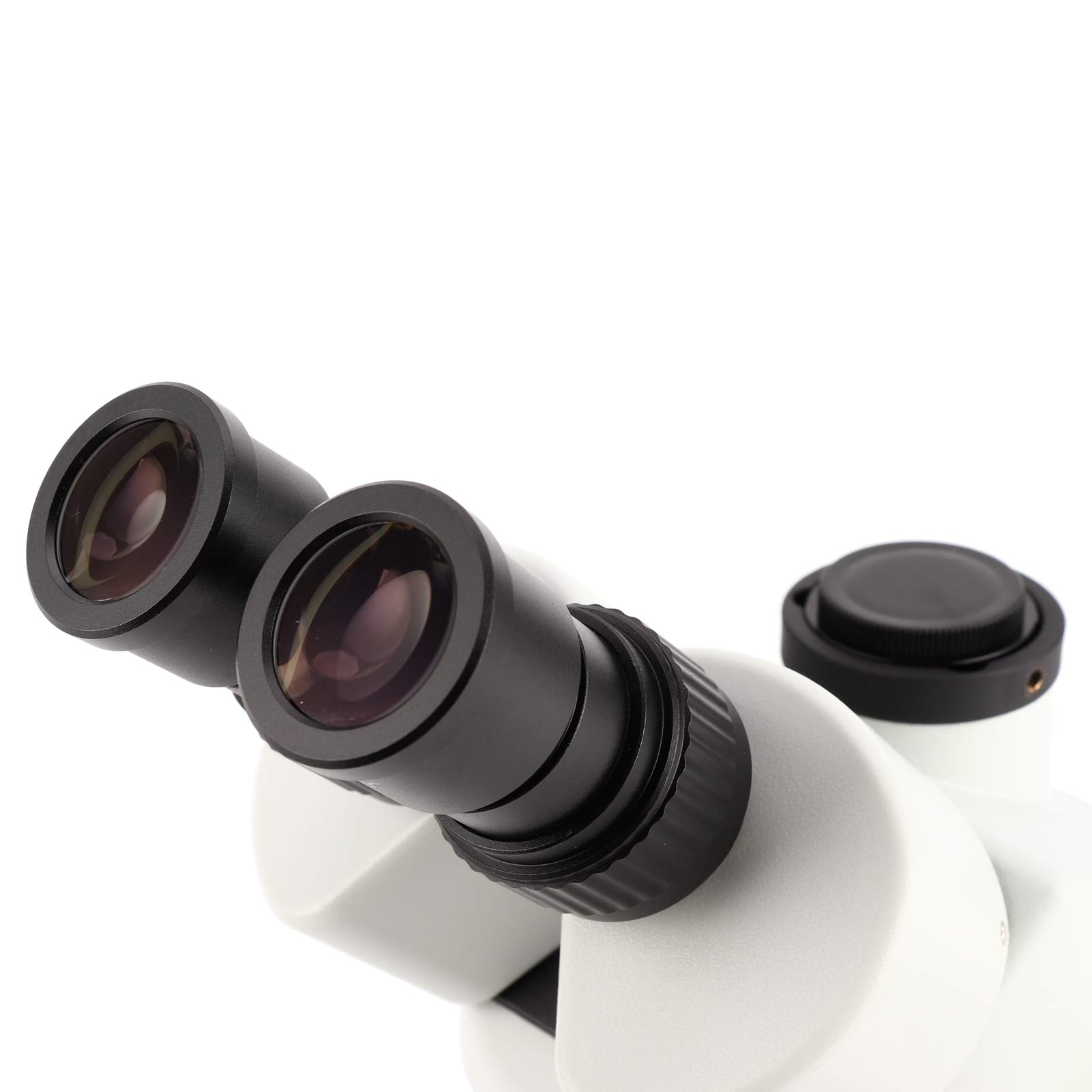 Cocoarm Set di Oculari per Microscopio Trinoculare 7X 45X Lenti per Microscopio Stereo in Vetro con WF10X 20 0,7 4,5X Zoom 360 Testa Rotante per Ispezione di Riparazione di Laboratorio (Con