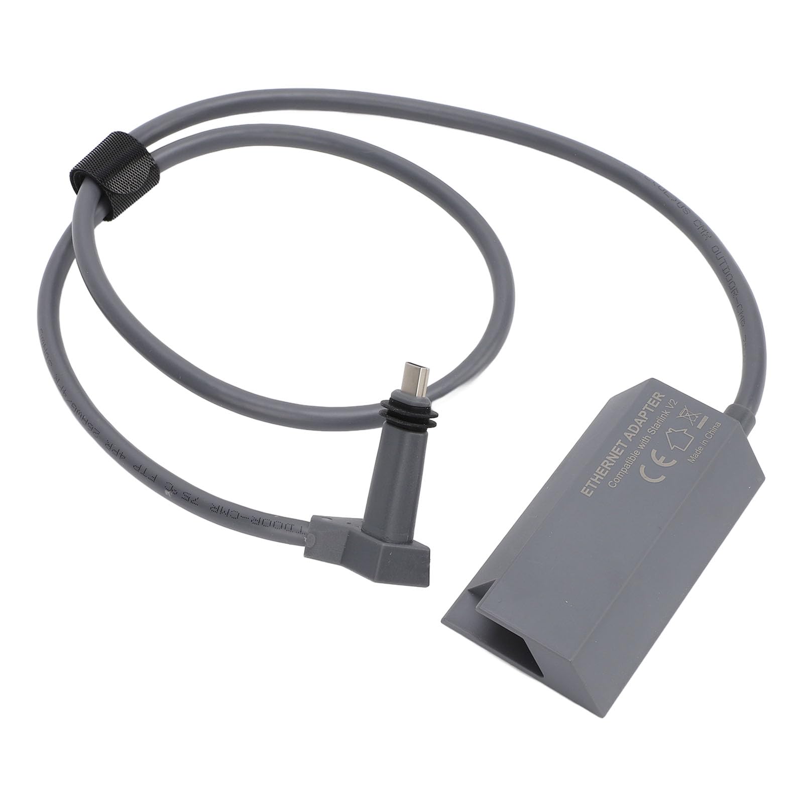 Ethernet Adapter Satellite Internet V2 for Rectangle Dish, Adapter Ethernet with Stable Network Connection for Actuated Gen 2