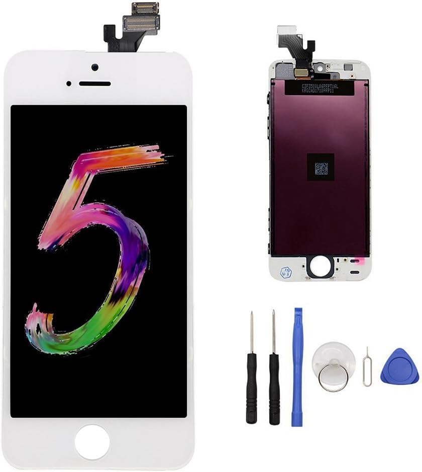 Screen Replacement for iPhone 7 4.7" LCD Display Touch Screen Digitizer Replacement Full Assembly with Repair Tool Kit