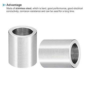 【美品】スーパーハイグレード多段式　4.4㍉メス-4.4㍉オス　約70cm Amazon | PATIKIL 丸型スペーサー M8ステンレススペーサー 2個