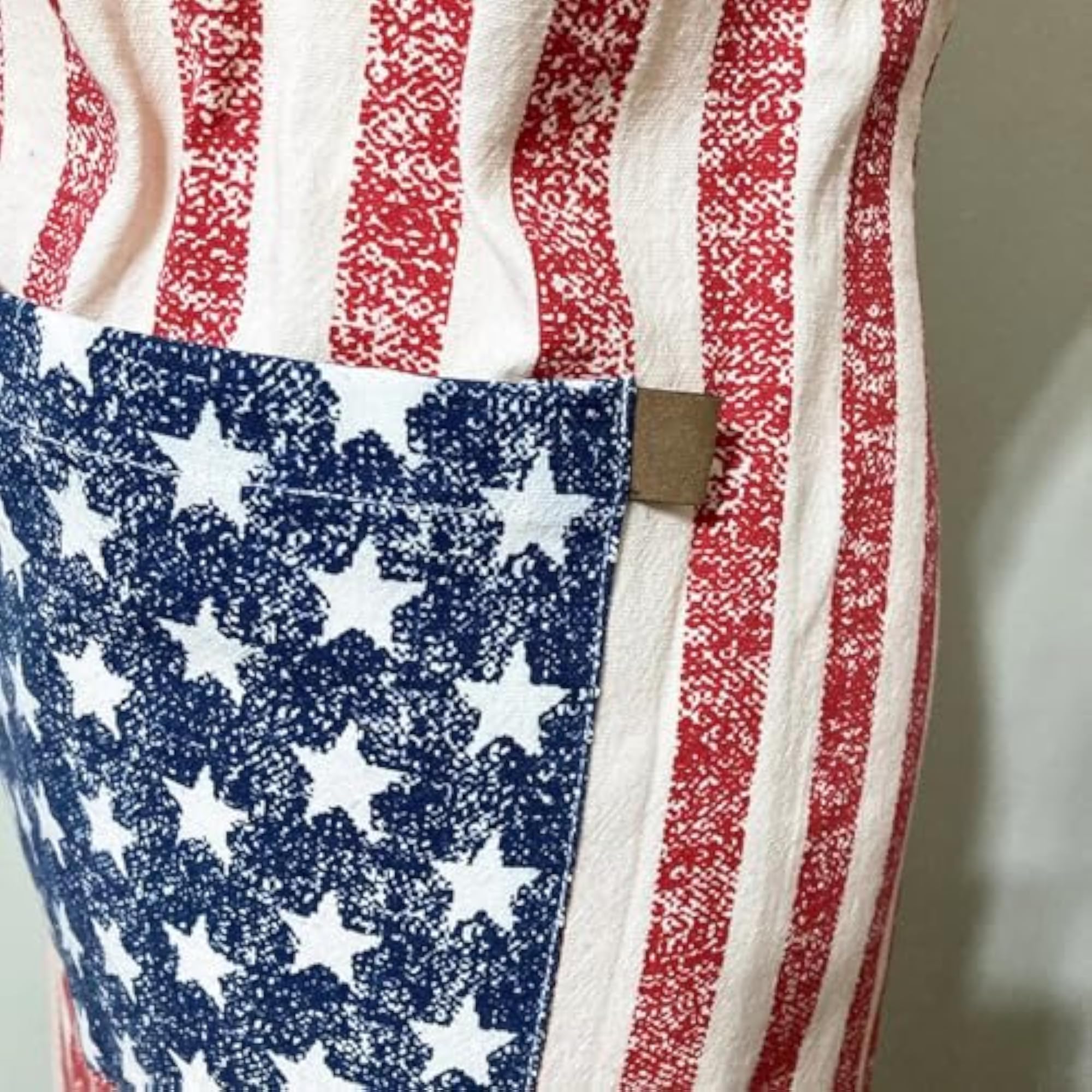 Adjustable Full Size Cotton Kitchen Apron for Women